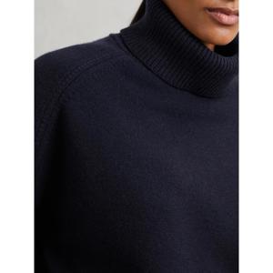 REISS Brooklyn Wool-Cashmere Roll-Neck Jumper